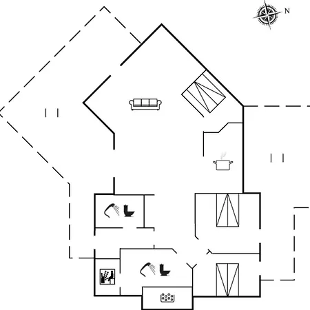 Thormar - 1-5km From The Sea By Interhome 度假居 *